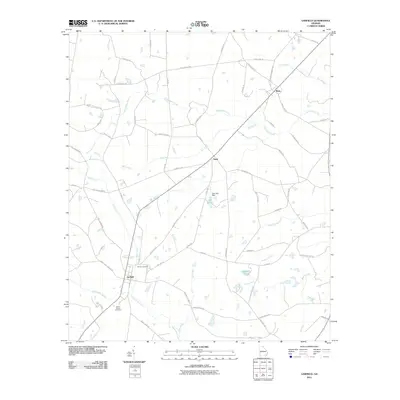 2011 Map of Garfield, 2011 Print