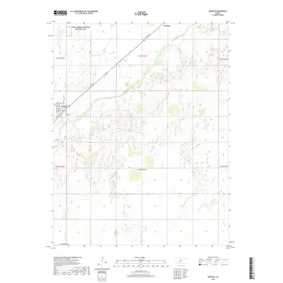 2018 Map of Garfield, 2018 Print