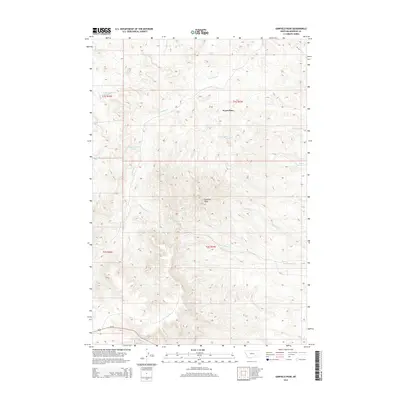 2014 Map of Garfield Peak, 2014 Print