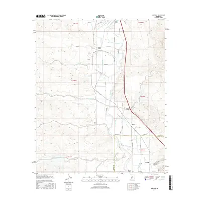 2017 Map of Garfield, 2017 Print