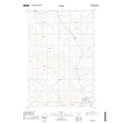 2020 Map of Garfield, 2020 Print