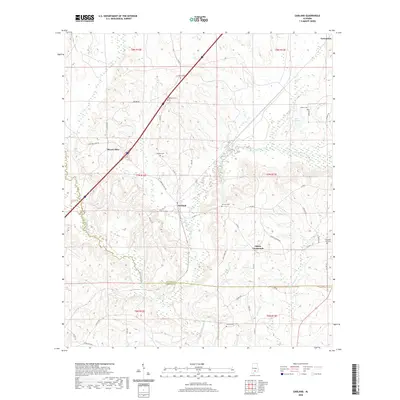 2020 Map of Garland, 2020 Print