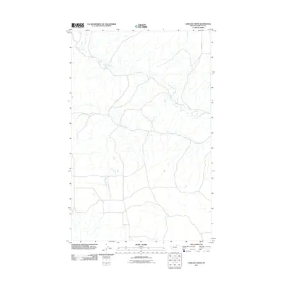 2011 Map of Garland Creek, 2011 Print