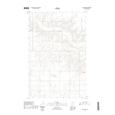 2020 Map of Garland Creek, 2020 Print