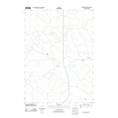 2012 Map of Garland Draw, 2012 Print