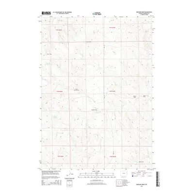 2015 Map of Garland Draw, 2015 Print