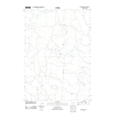 2012 Map of Garland Hill, 2012 Print