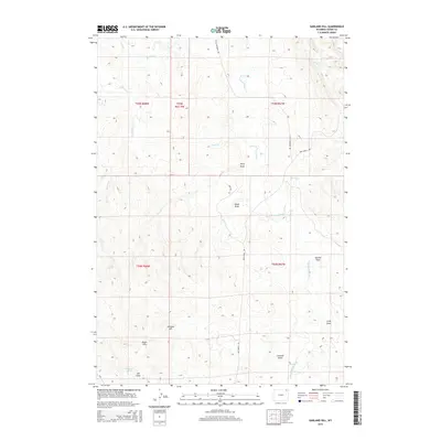 2015 Map of Garland Hill, 2015 Print