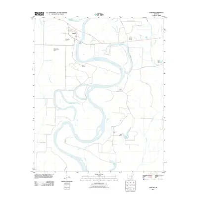 2011 Map of Garland, 2011 Print