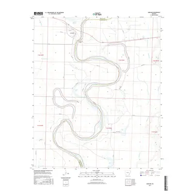 2017 Map of Garland, 2017 Print
