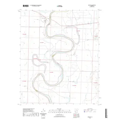 2020 Map of Garland, 2020 Print