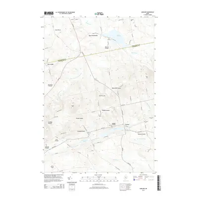 2014 Map of Garland, 2014 Print