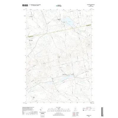 2018 Map of Garland, 2018 Print