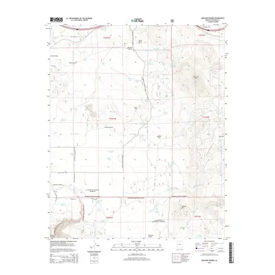 2014 Map of Garland Prairie, 2014 Print