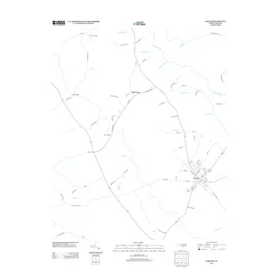2013 Map of Garland, 2013 Print