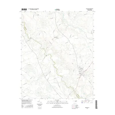 2016 Map of Garland, 2016 Print