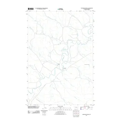 2011 Map of Garland School, 2011 Print