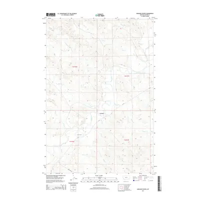 2014 Map of Garland School, 2014 Print