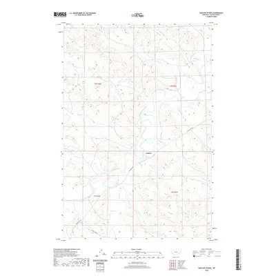 2020 Map of Garland School, 2020 Print