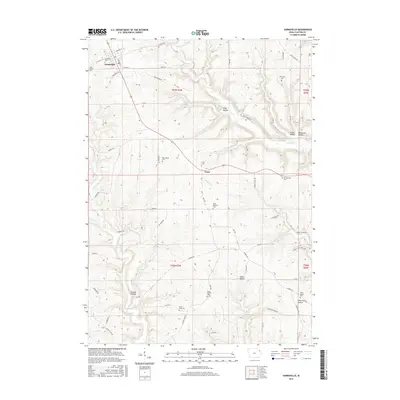 2015 Map of Garnavillo, 2015 Print