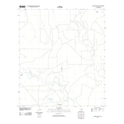 2010 Map of Garner Field NE, 2010 Print