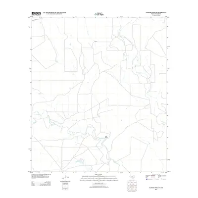 2013 Map of Garner Field NE, 2013 Print