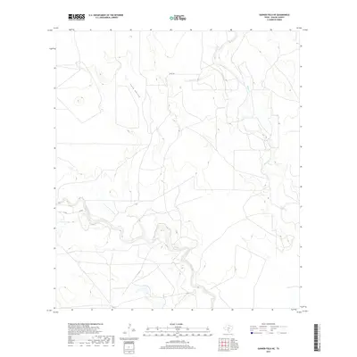 2019 Map of Garner Field NE, 2019 Print