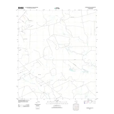 2013 Map of Garner Field, 2013 Print