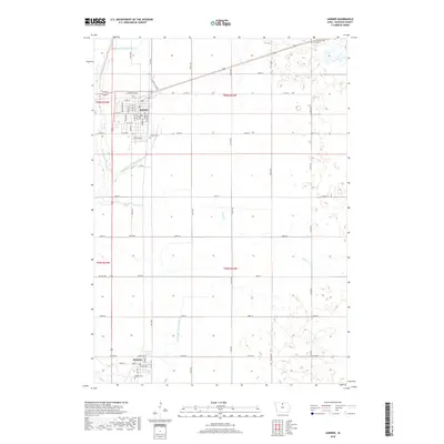 2018 Map of Garner, 2018 Print