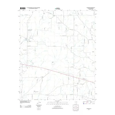 2012 Map of Garner, 2012 Print