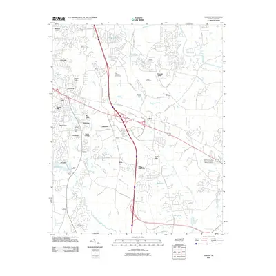 2010 Map of Garner, 2010 Print