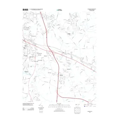 2013 Map of Garner, 2013 Print