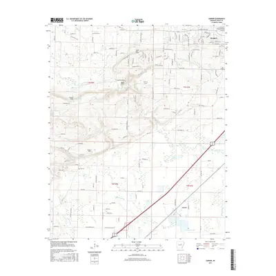 2017 Map of Garner, 2017 Print