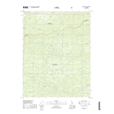 2018 Map of Garnet Hill, 2018 Print