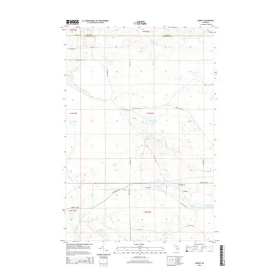 2014 Map of Garnet, 2014 Print