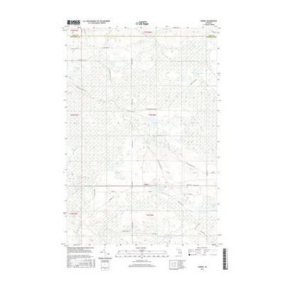 2017 Map of Garnet, 2017 Print