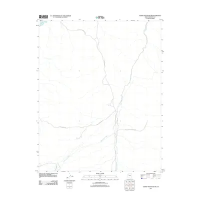 2011 Map of Garnet Mountain NW, 2011 Print
