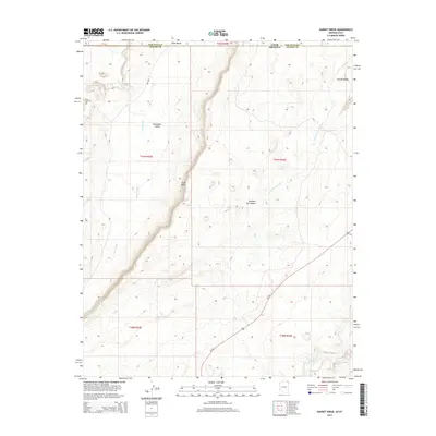 2014 Map of Garnet Ridge, 2014 Print