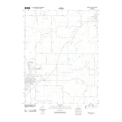 2009 Map of Garnett East, 2009 Print