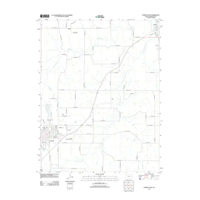 2012 Map of Garnett East, 2012 Print