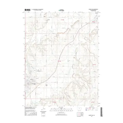 2015 Map of Garnett East, 2015 Print