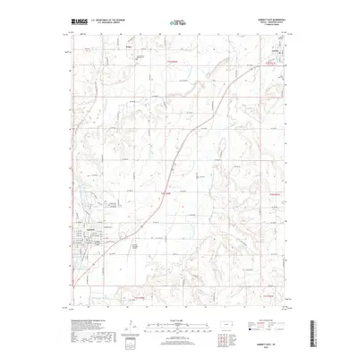2018 Map of Garnett East, 2018 Print