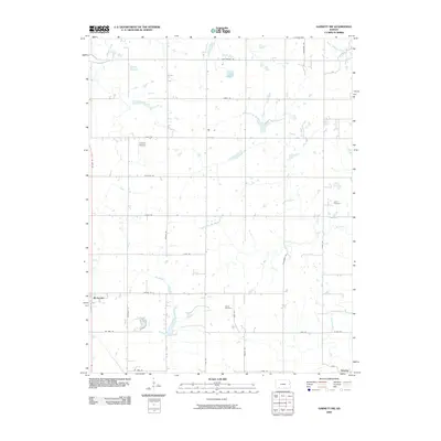 2009 Map of Garnett NW, 2009 Print
