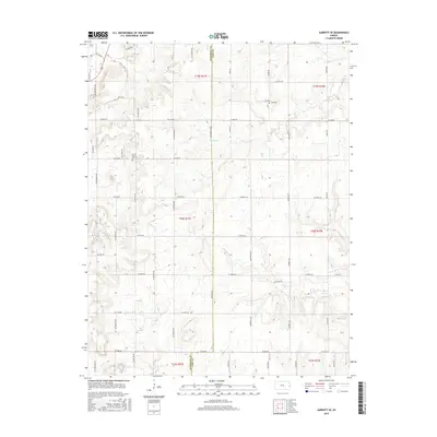2015 Map of Garnett SE, 2015 Print