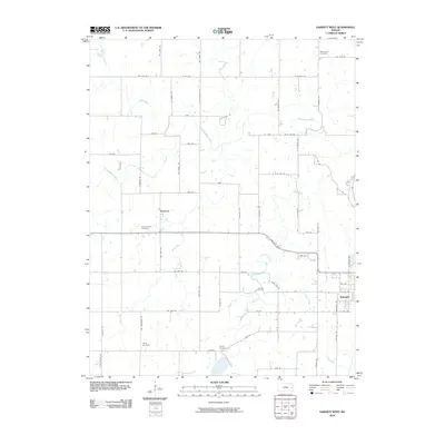 2010 Map of Garnett West, 2010 Print