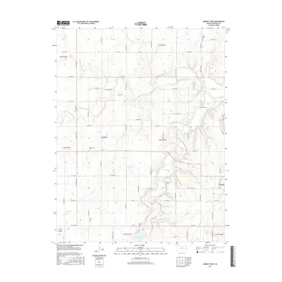 2015 Map of Garnett West, 2015 Print