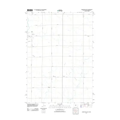 2012 Map of Garretson East, 2012 Print