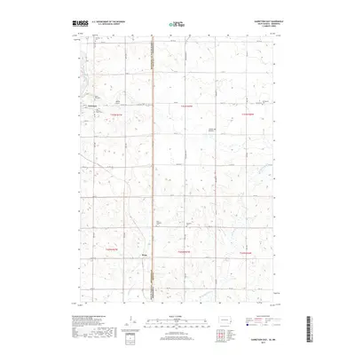 2017 Map of Garretson East, 2017 Print