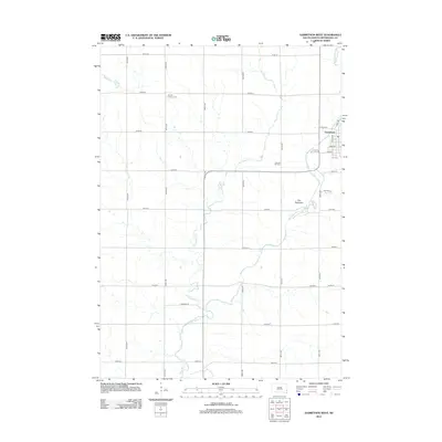 2012 Map of Garretson West, 2012 Print