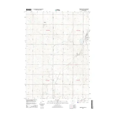 2015 Map of Garretson West, 2015 Print